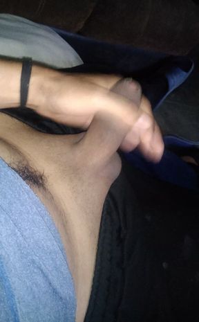 I Wake up Half Sleepy While Jerking off