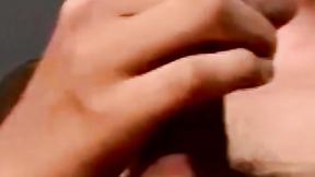 ”Gay amateur enjoys his free time by masturbating hard”