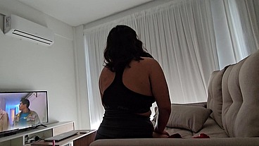 gorda argentina en su primer casting