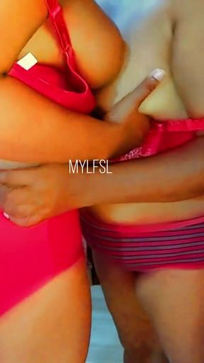 Jaw-dropping moment from &quot;Hot desi bhabhi Lesbian sex&quot;