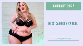 January 2025 Slave Task Calendar || SLAVE TRAINING || MP4