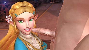 Princess Zelda's Legendary Blow job