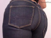 Ass Worship: Jeans and G String