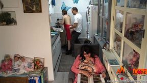 Fit college girl and her hot neighbor engage in an amateur cuckold session.