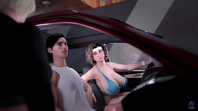 Horny MILF Stepmom Sucks Stepson'_s Big Cock After Workout - 3D Hentai Game - Apocalust