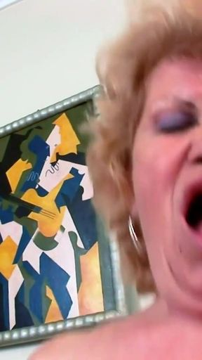 Jaw-dropping moment from &quot;BIG TITS - OLD GRANNY HAS ROUGH SEX WITH YOUNG STEP GRANDSON&quot;