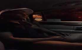 I record my friend jerking off in the uber