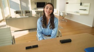 Hot Brunette Milan Cheek Gets Fucked Hard