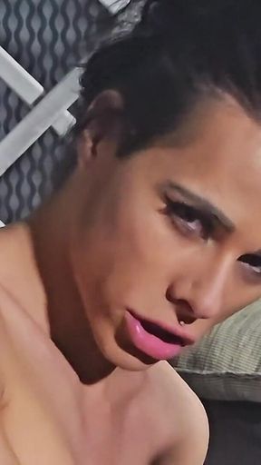 Sissy Boy Sucked His Cock and Made Him Cum!