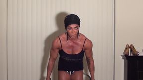 Latia Del Riviero, the IFBB Pro Bodybuilder and Fitness Athlete, showcases