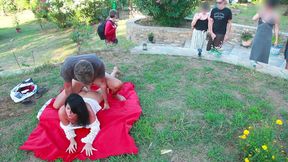 Meadow encounter with a stranger; ass&#x1F351; and pussy&#x1F32E;&#xFE0F; cum, face fuck