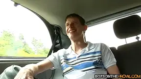 Karl Thomas spreads his ass and opens his mouth for two rods