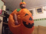 pumpkin costume test