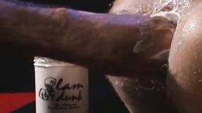 ”Jerek's big cock stood at attention the entire time, a rigid counterpoint to hi”