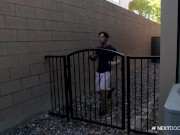 NextDoorStudios Scotty Finds a Pokemon in Lance's Yard!