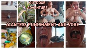 GIANTESS PUNISHMENT AND VORE OUTDOOR