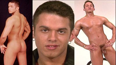 MUSCLE MODEL SABASTIAN Gets Stripped and Rock hard