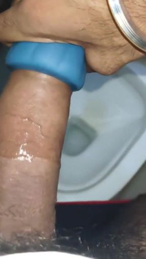 Jerking 1st time with my sex toy   Clip 1