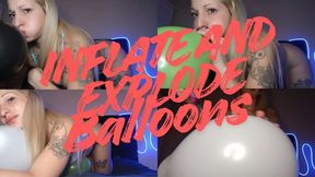 Inflating, Flattening, and Popping My Big, Balloons