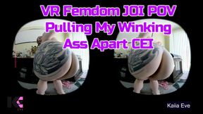 VR Femom JOI POV Pulling My Winking Ass Apart CEI
