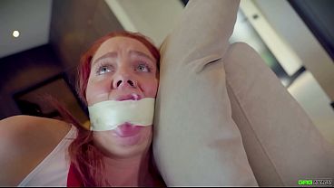 Daisy - Cheerleader Tied and Tape Gagged by captor big tits EP 1