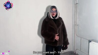 A rich bitch fucks a foreman while her husband is on a business trip