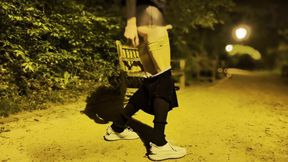Femboy Fucks Himself in Public