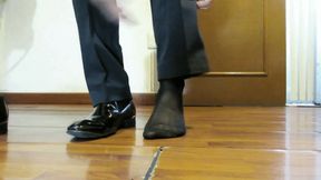 Sheer socks and Barefeet after work full version