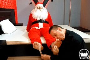 SANTA CLAUS TICKLED