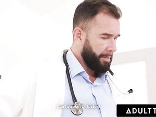 ADULT TIME - Alison Rey Suck And Bangs Doctor's HARD Shlong In Front Of Her Limber Cuckhold Spouse!