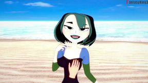 gwen fucking on the beach - full - total drama - thanks