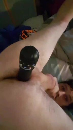 Frenchboy9711 fuck himself for eat his cum