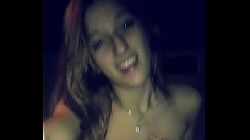 young blonde showing everything