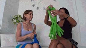 Real hiccups and yawns while playing with gloved hands sm (H)