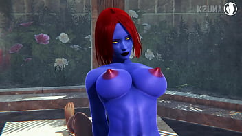 M&iacute_stica dos X-Men, bucetuda safada e gostosa sendo - 3D Anime Hentai