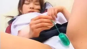 Mana Iizuka Solo - Teasing Tits Self-Pleasure Fun