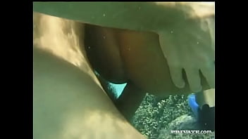 Katja Has Sex Underwater in the Tropical Waters near Bora Bora