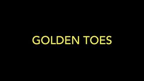 golden toes - foot fetish with chloe amour