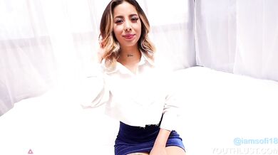 Sofi’s Casting Soaked In Lust And Cumslut Eye Fuck