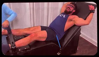 Tickle Torment with Hairy Hunk Gareth in the Tickle Chair