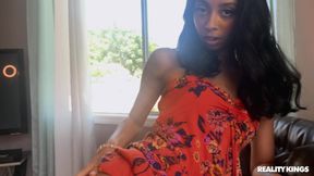 Closeup homemade video of brunette Jada Doll getting fucked