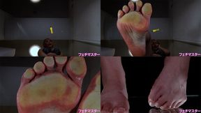 Mahiru Sakura - Shrinking - Crushed to the Brink by Giant Bare Feet - MOV