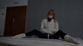 5042 Belle in Strapped into Straitjacket