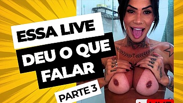 Eu não acreditei como fui generosa nessa live - olhem a parte 3