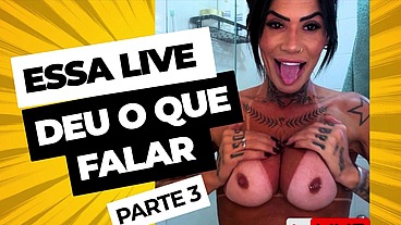 Eu não acreditei como fui generosa nessa live - olhem a parte 3