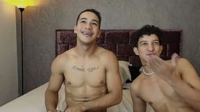 Thrilling Threesome & Cum! П��🍆😈💦🤤