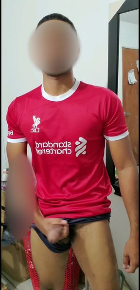 I got really horny, my dick felt like it was going to burst.