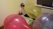 Blowing up a G24 crystal yellow Balloon