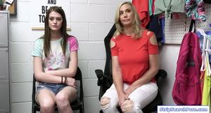 Teen and her stepmother banged by officer