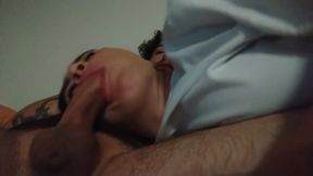 Blowjob by Ivana&Deny casual..